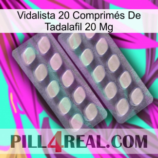 Vidalista 20 Comprimés De Tadalafil 20 Mg 07